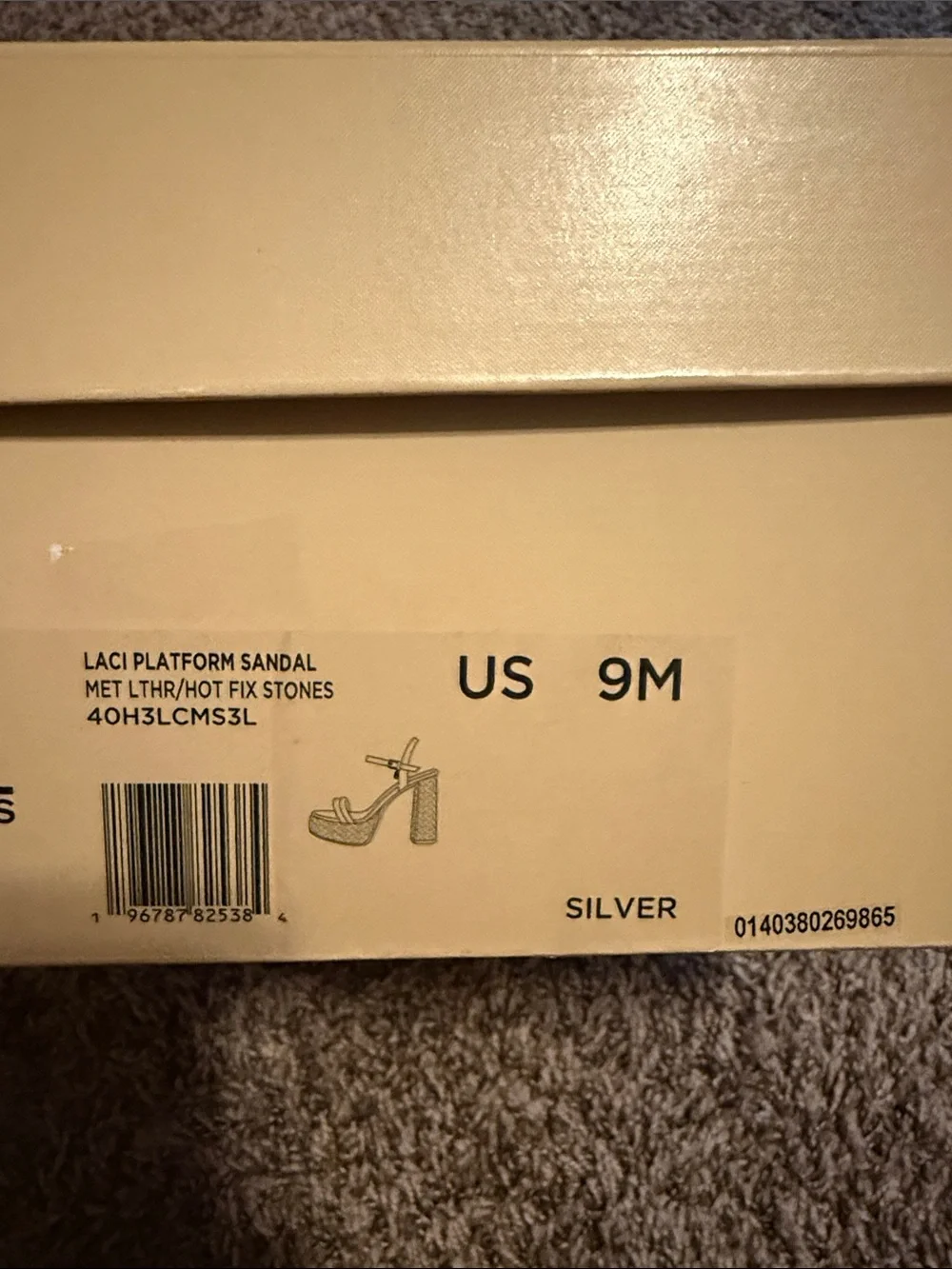 NIB! MK Laci Platform Sandals
